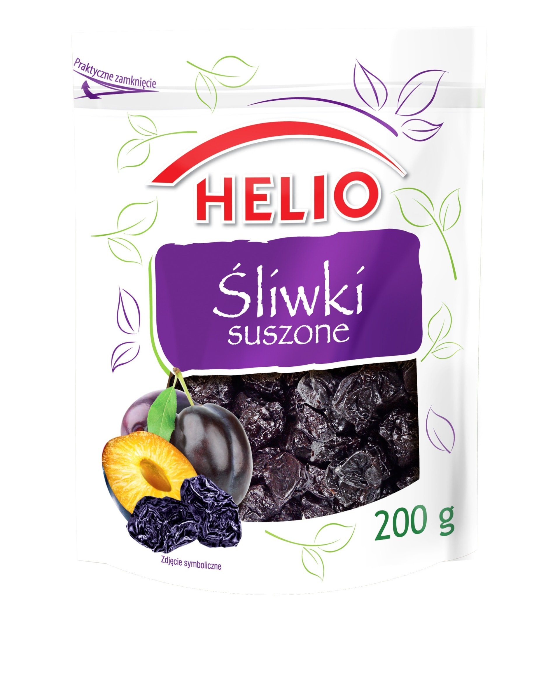 Helcom Dried Plums 200g - natural sweetness and health