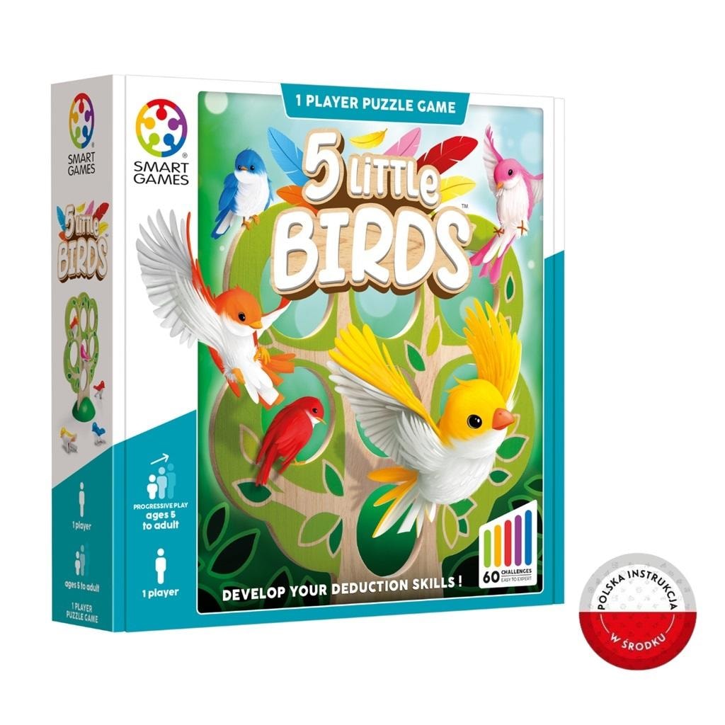 SmartGames 5 Little Birds - Educational board game for kids