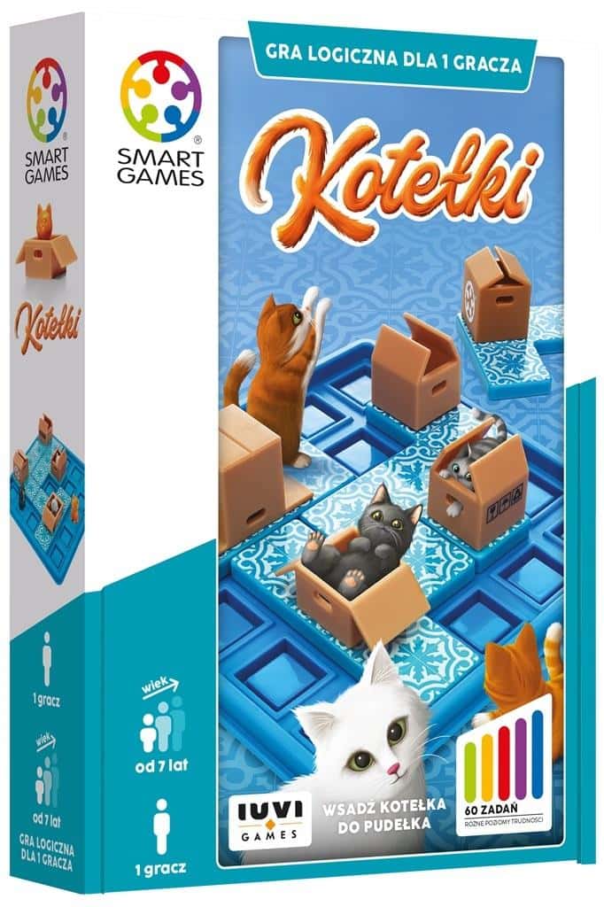 IUVI Games Smart Games Kotełki - logic game for everyone