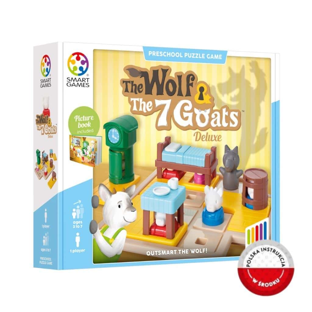 Smart Games The Wolf & The 7 Goats - Logic Game for Children