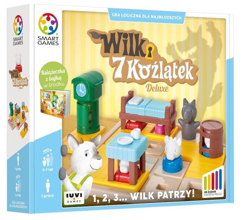 Smart Games The Wolf and the 7 Young Goats - logic game developing imagination