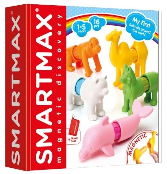 IUVI SmartMax My First Animals Around the World - Magnetic blocks for children