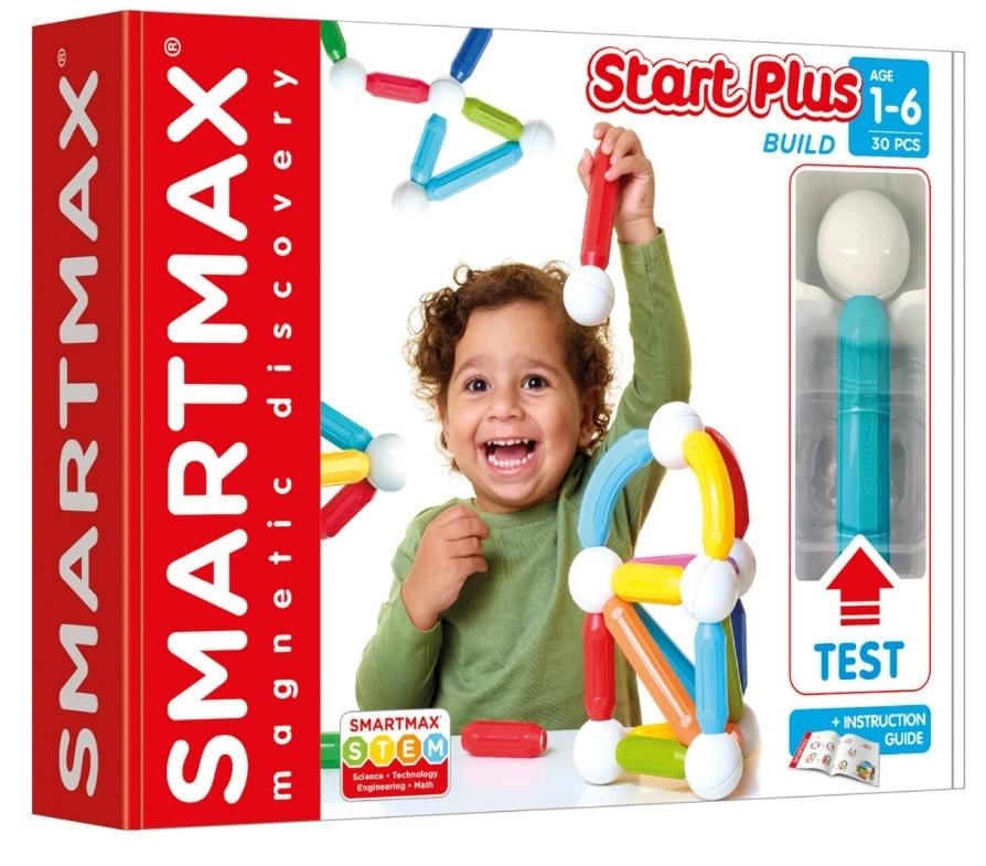 SmartMax Start Plus - Magnetic educational blocks for children - Develop creativity!