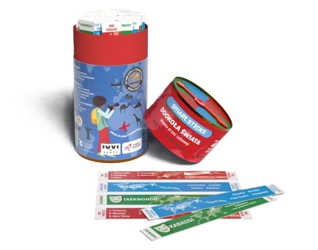 IUVI Games Smart Sticks Around the World - educational travel game