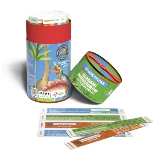 IUVI Games Smart Sticks In the footsteps of dinosaurs - educational game for little paleontologists