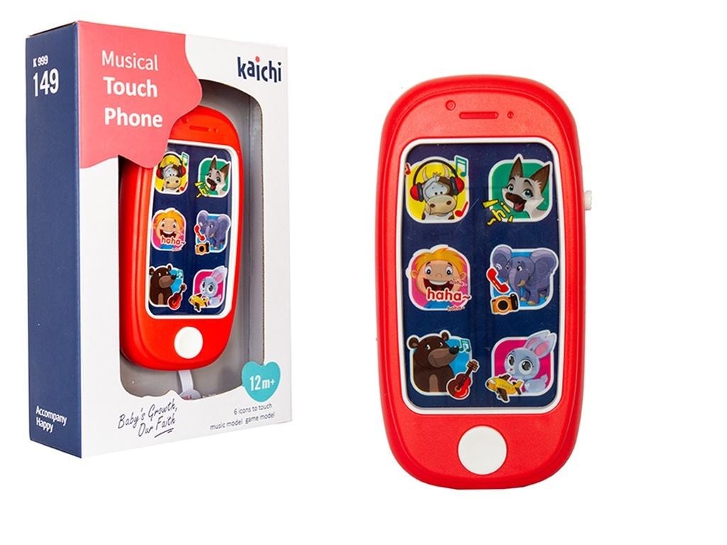 Askato Musical smartphone with animal sounds - educational toy for children