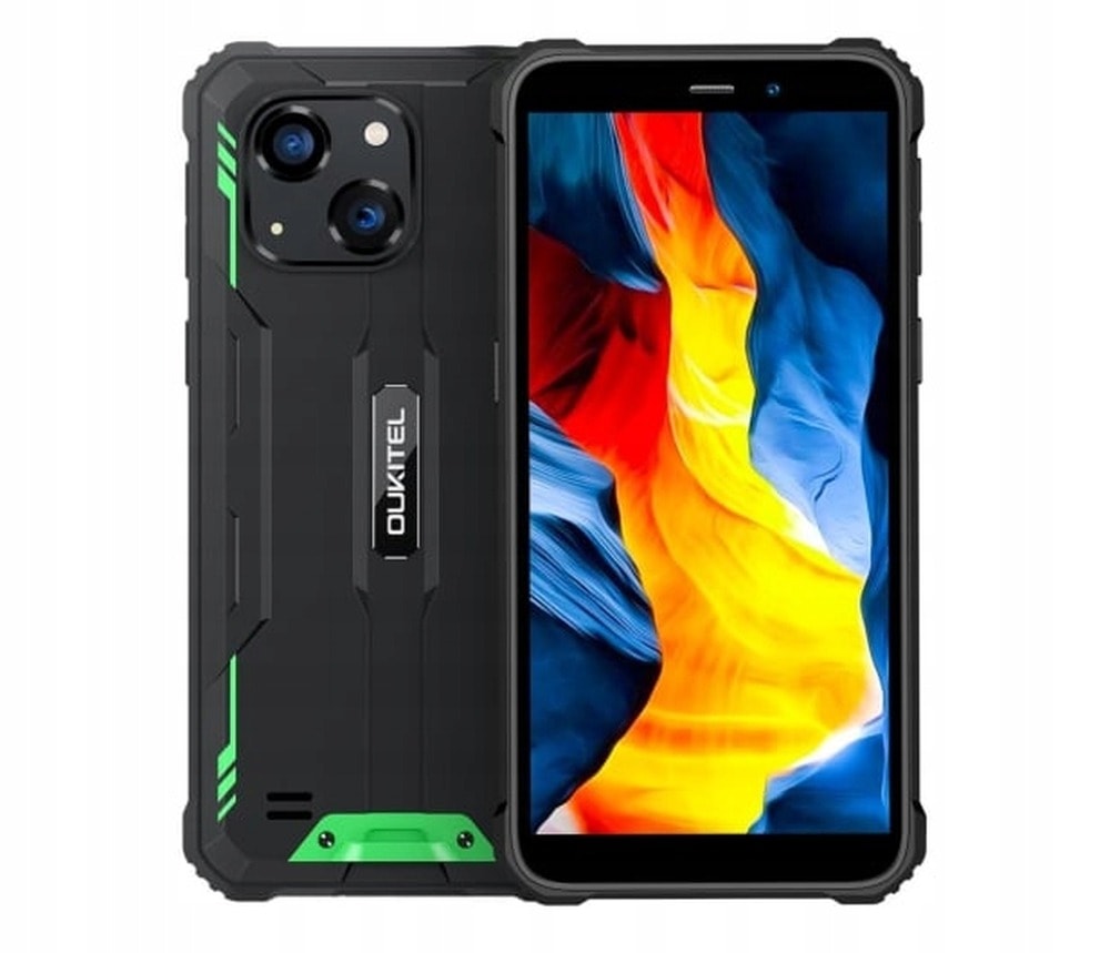 Oukitel G2 Smartphone 6" 4/64GB Dual SIM Green - perfect for everyday use