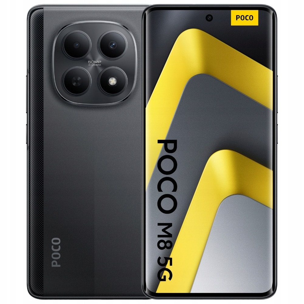 Poco M8 8/512GB Dual SIM 5G Black - The ideal smartphone for you