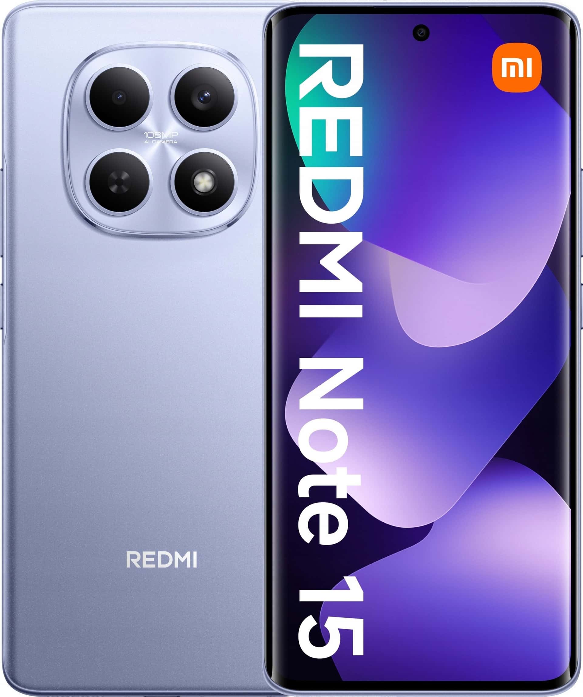 Xiaomi Redmi Note 15 8/256GB Purple - Smartphone for demanding users