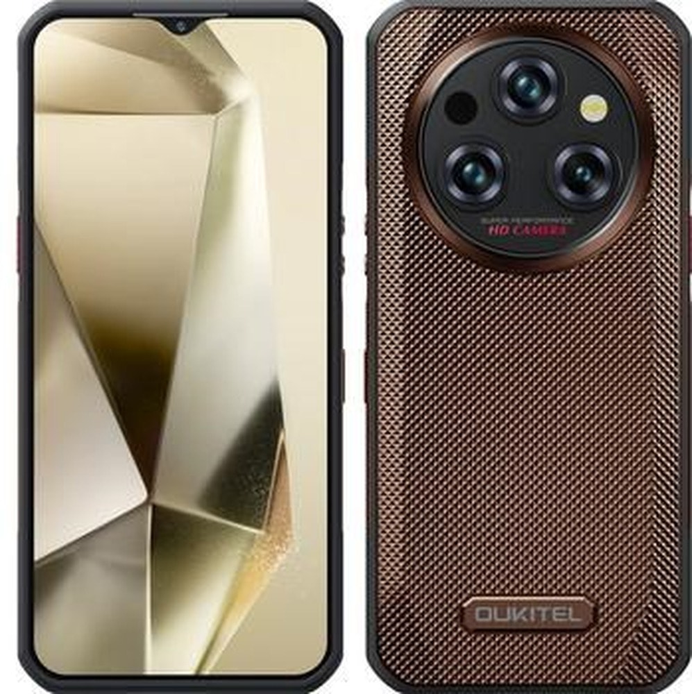 Oukitel WP35 - Rugged smartphone with gold finish and 11000 mAh battery