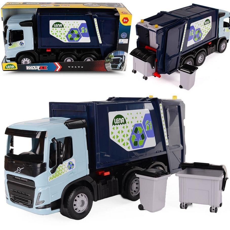 Lena Volvo FMX Worxx - Garbage Truck with moving parts