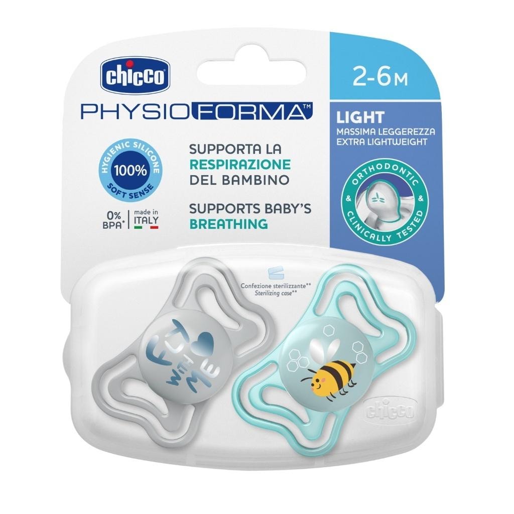 Chicco PhysioForma Light Soother blue 2-6m