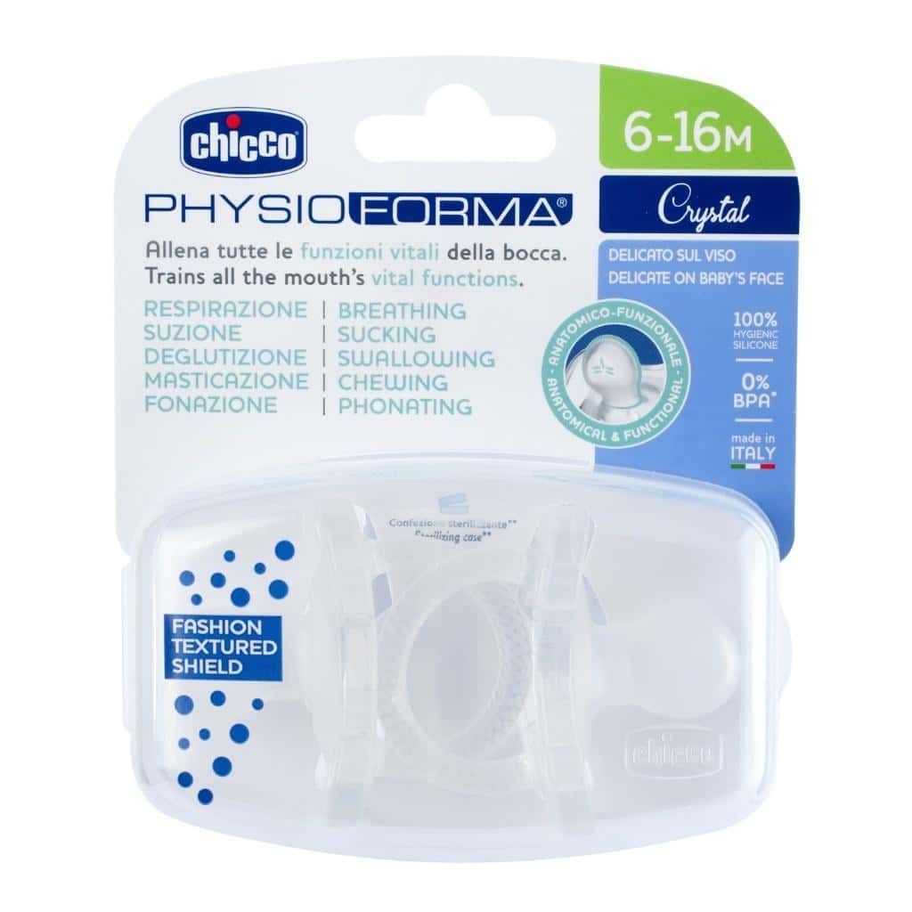 Chicco PhysioForma Soft - Soother neutral 2 pieces 6-16m