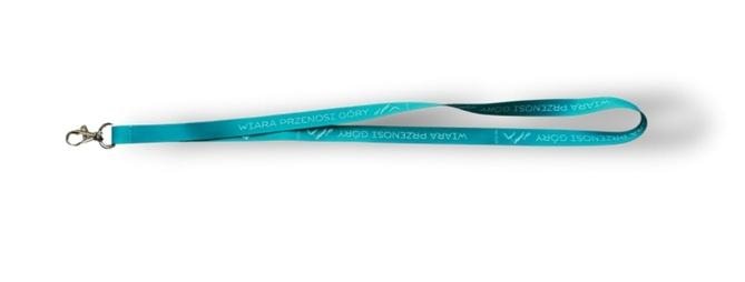 Key lanyard - Faith moves mountains - inspiring accessory