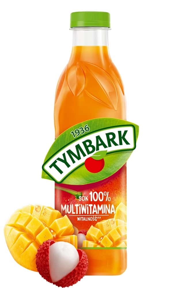 Tymbark Multi Vitamin Juice - 1L full of vitamins and flavor