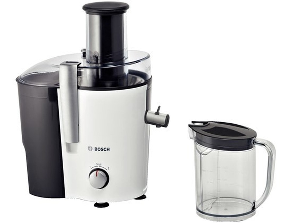 BOSCH Juicer MES 25A0 (700W; white color) - fresh juices every day