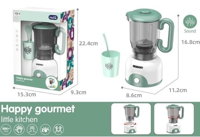 Happy Gourmet Little Kitchen Juicer for children with light and sound
