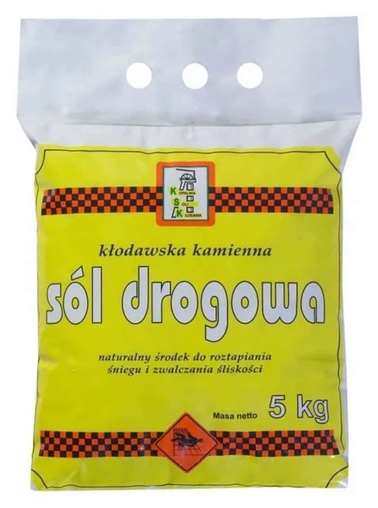 Sól Kłodawa drogowa 5 kg