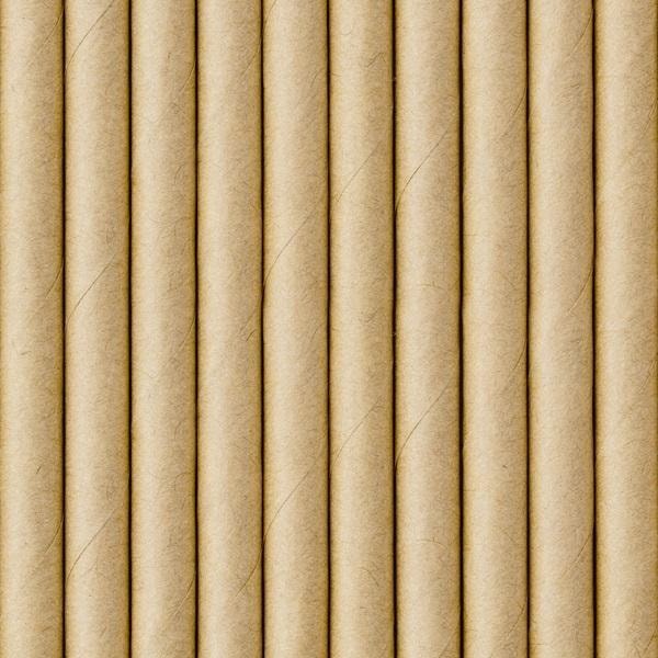 PartyDeco Kraft paper straws 19.5 cm - eco-friendly choice