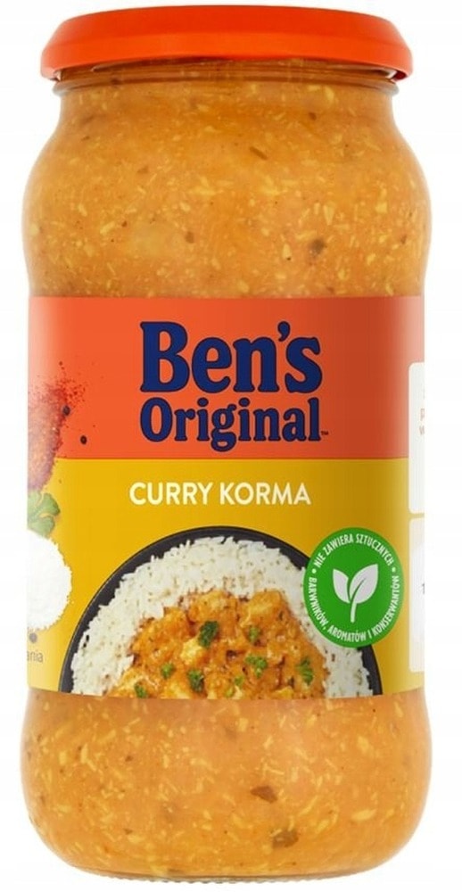 Bens Curry Korma Sauce - Mild taste of India in your home