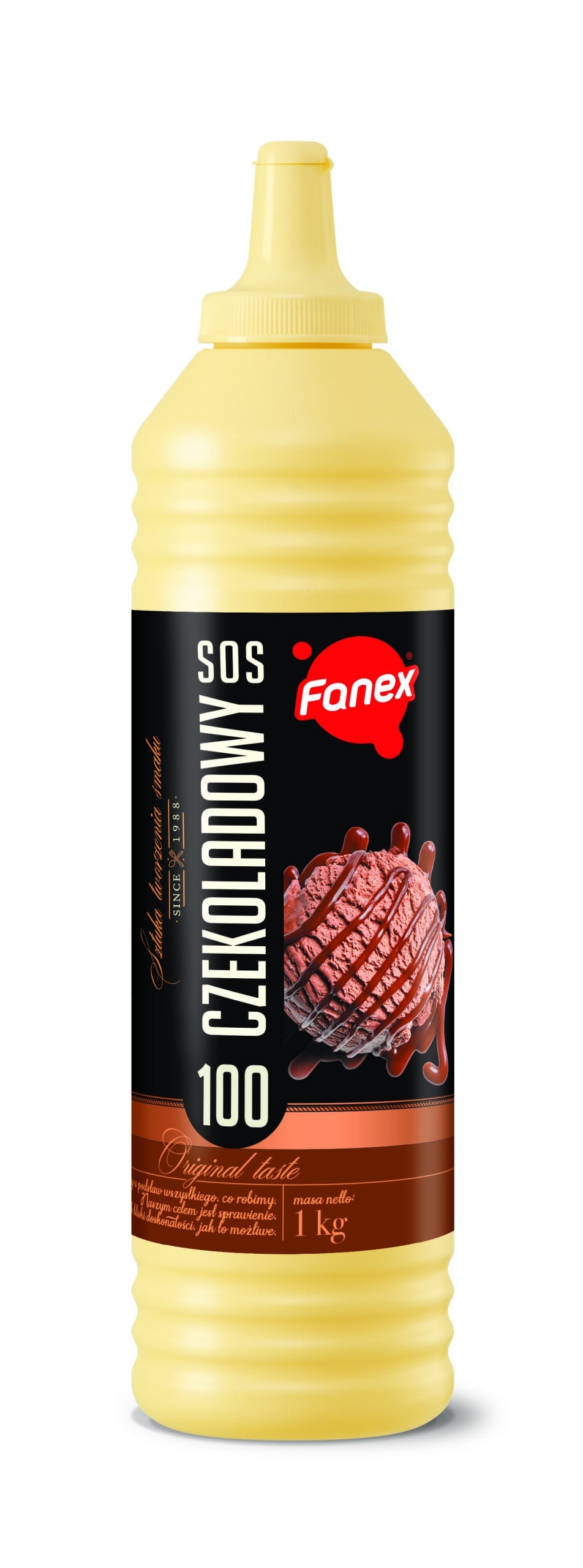 FAN. Chocolate Sauce 1kg - Perfect addition to desserts