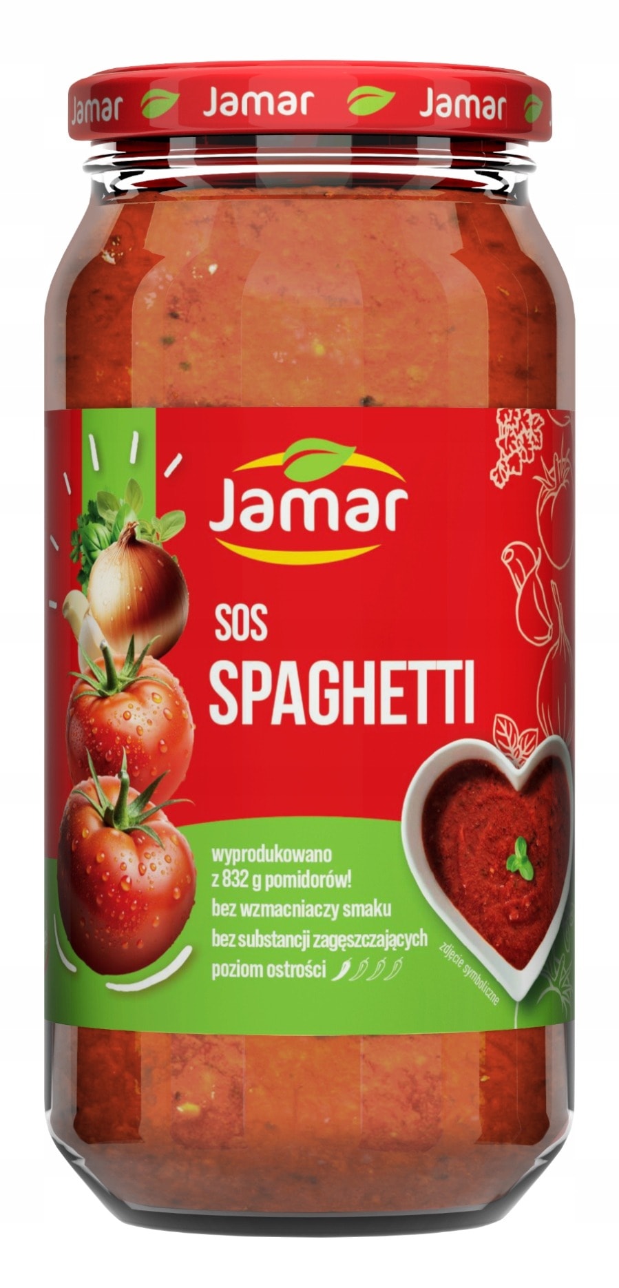 Jamar Spaghetti Sauce 520g - authentic taste of Italy