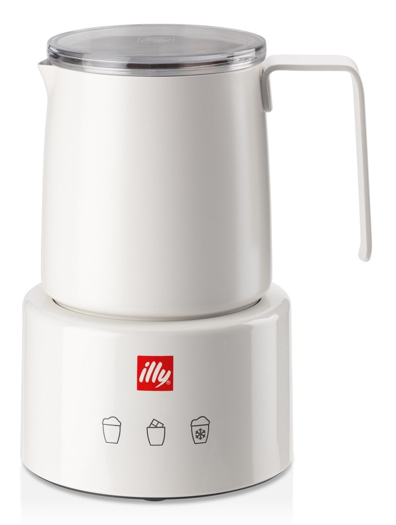 Illy Milk frother white by Piero Lissoni - perfect for cappuccino