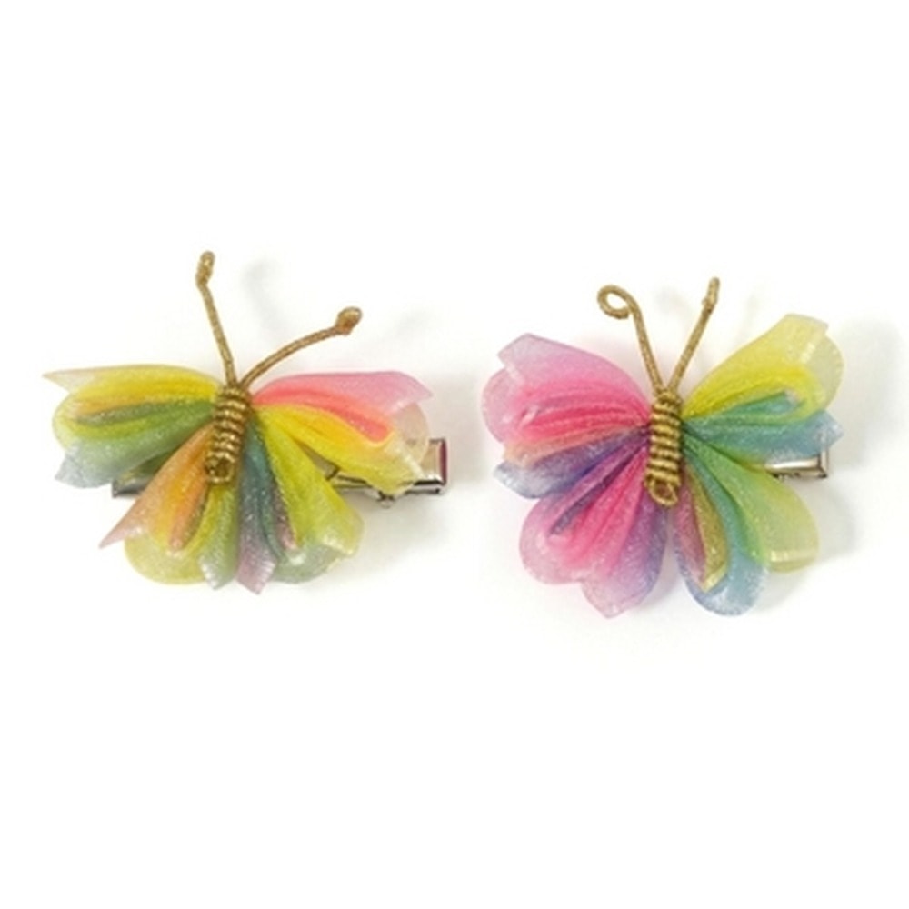 Butterfly hair clips - decorative and charming