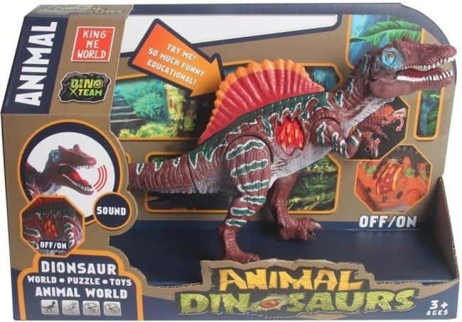 King Me World Dinosaur Spinosaurus with light and sound