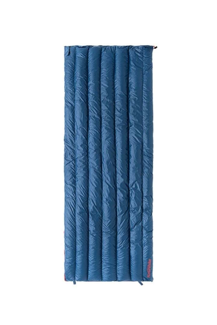 Naturehike CW400 Duck Down Sleeping Bag Navy - lightweight and warm for camping