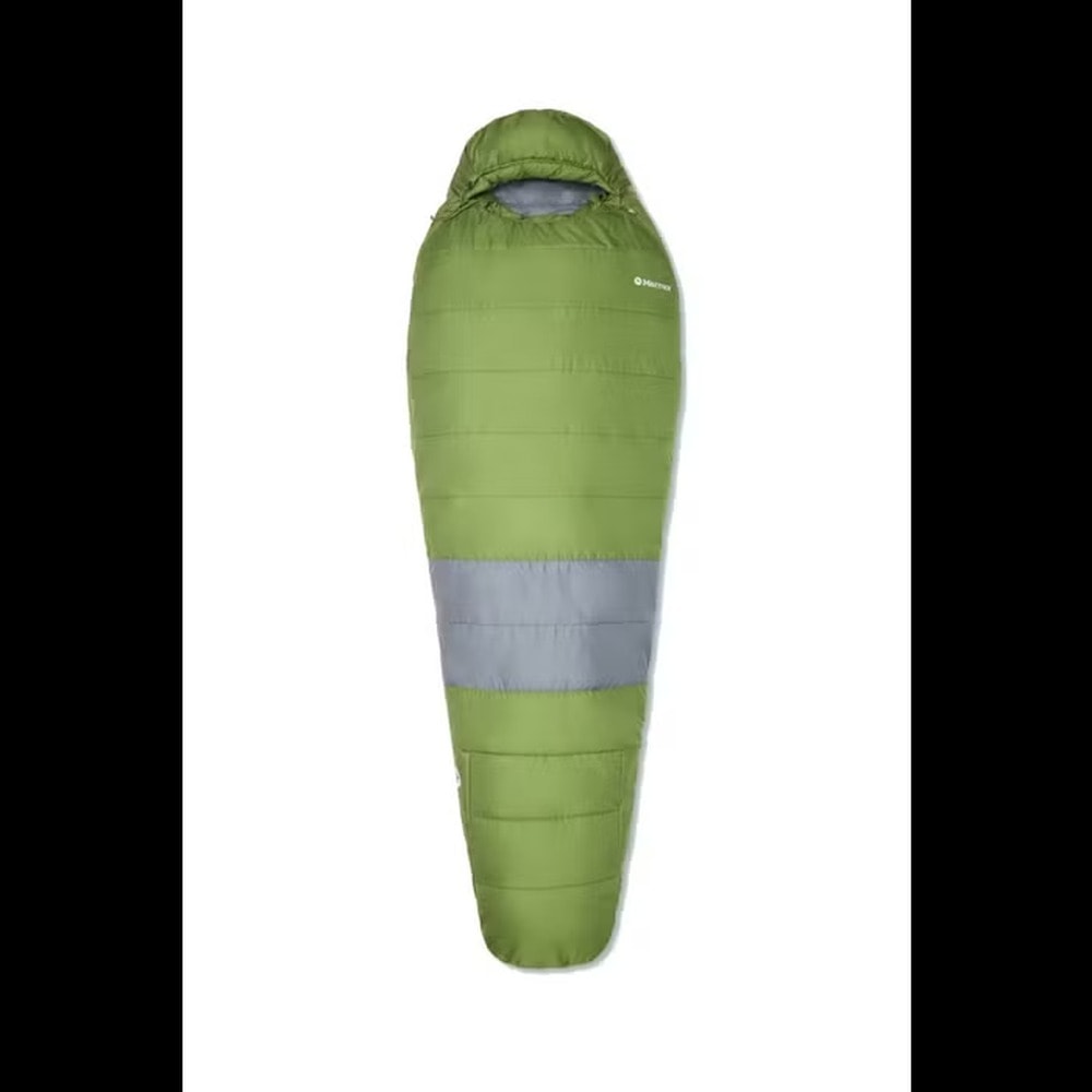 Marmot Trestles Elite Eco 30 long foliage steel onyx left sleeping bag