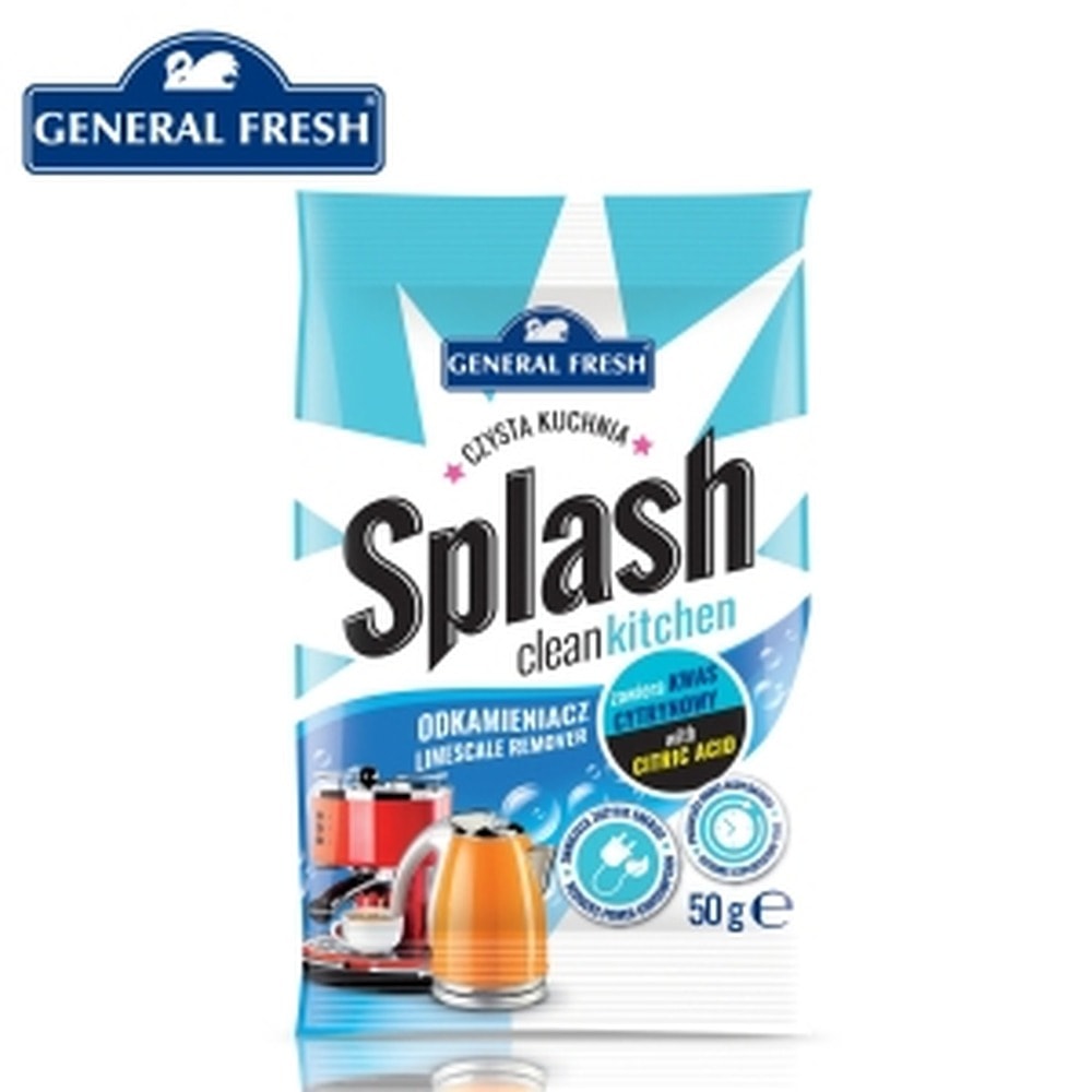 Splash Descaler - Effective agent for washing machine and dishwasher 50g