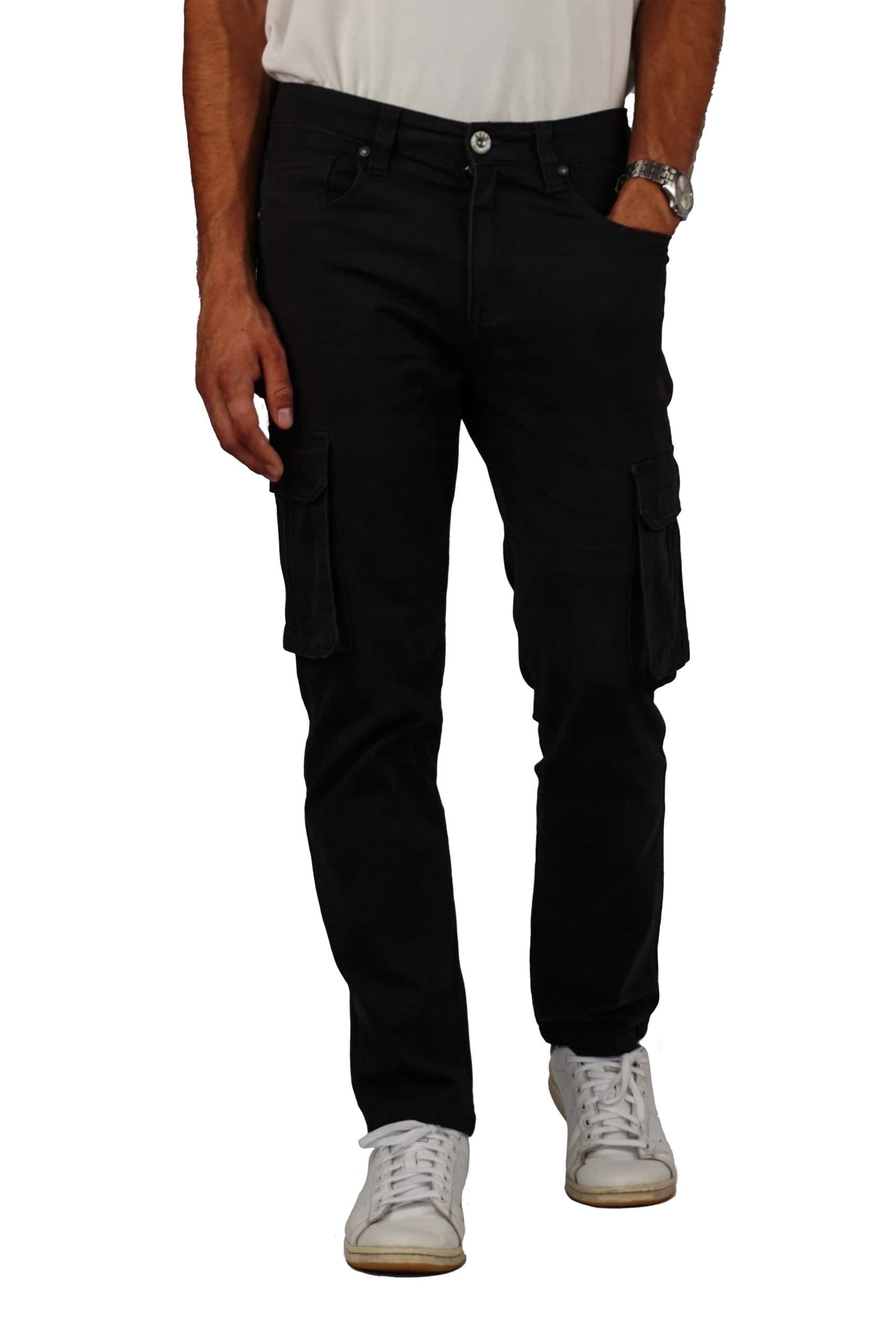 M. Cargo Black Trousers 36/32 - ideal for everyday wear