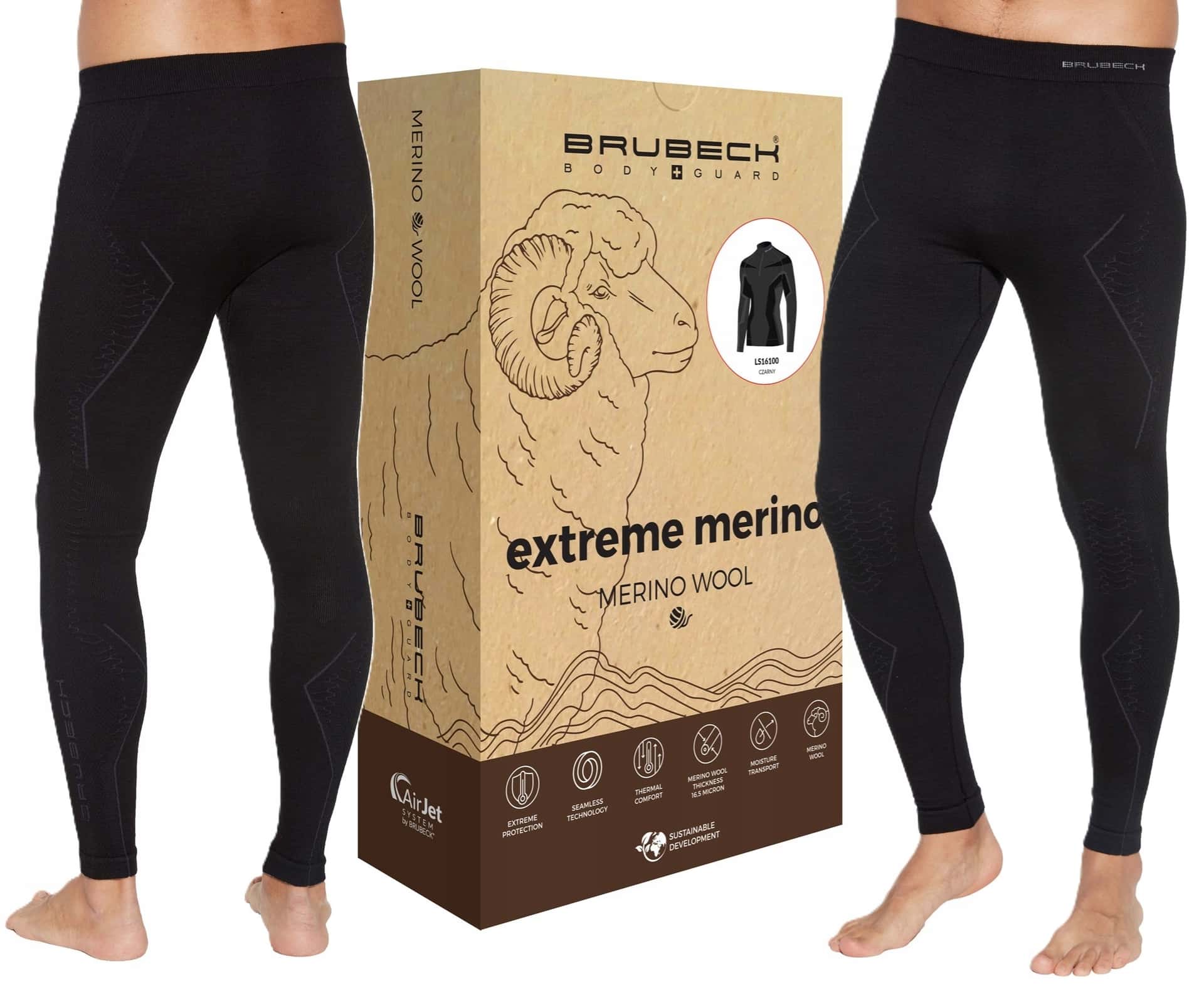 Extreme Mer Men's trousers 2XL brown - perfect for everyday wear