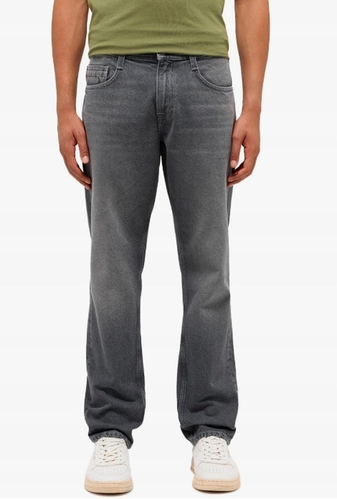 M.Denver Men's Trousers Grey 36/32 - classic style