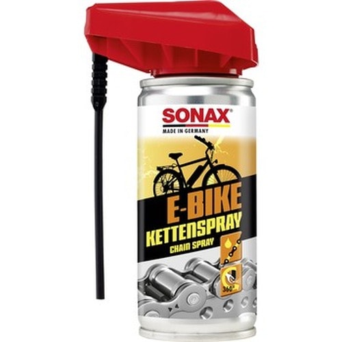 Spray for electric bike chains - cleaning and maintenance