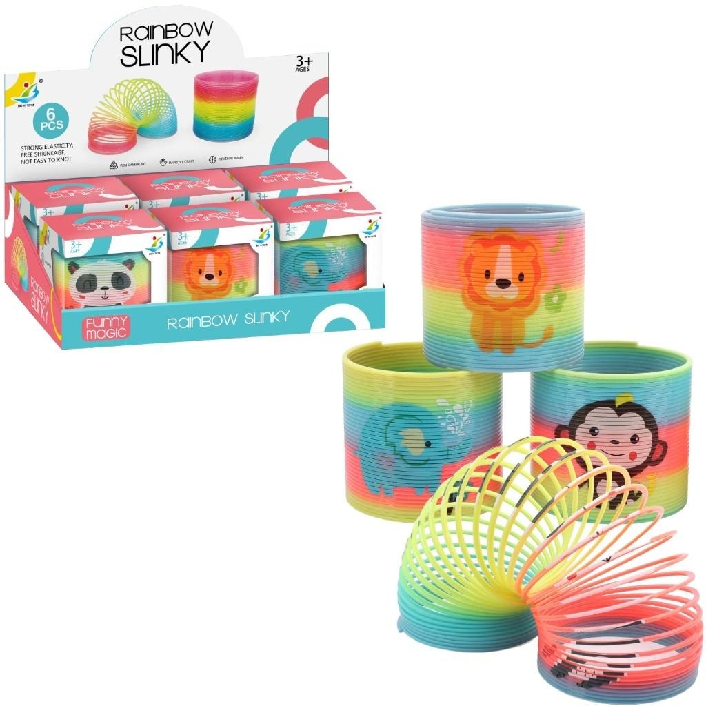 Rainbow spring animals MIX - Magic spring for children