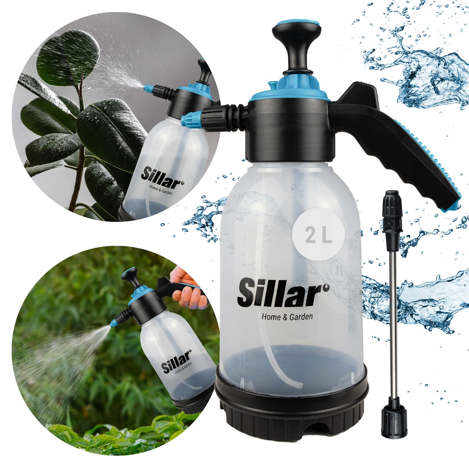 Comfort Living Hand Sprayer 2L - ideal for the garden