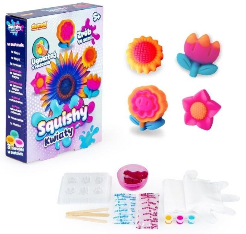 Squishy flowers - Creative set for creating squishy flowers