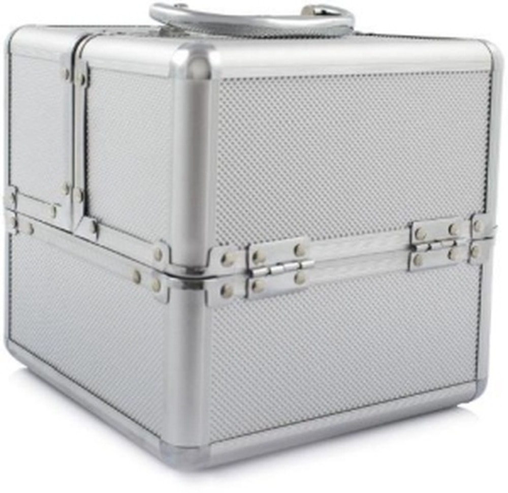 Sunone Cosmetic Case Silver Lelani S - ideal for cosmetics