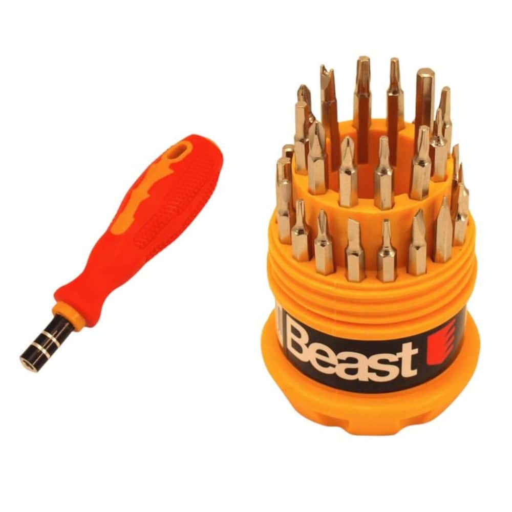 Precision screwdriver set - 31 pieces for electronics