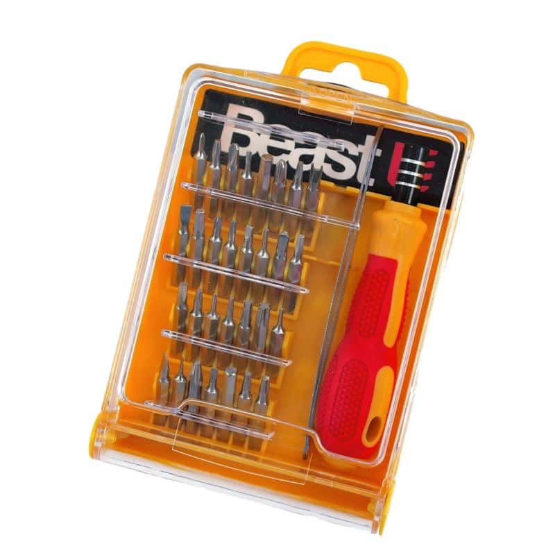 Precision screwdriver set 32 pieces - ideal for electronics