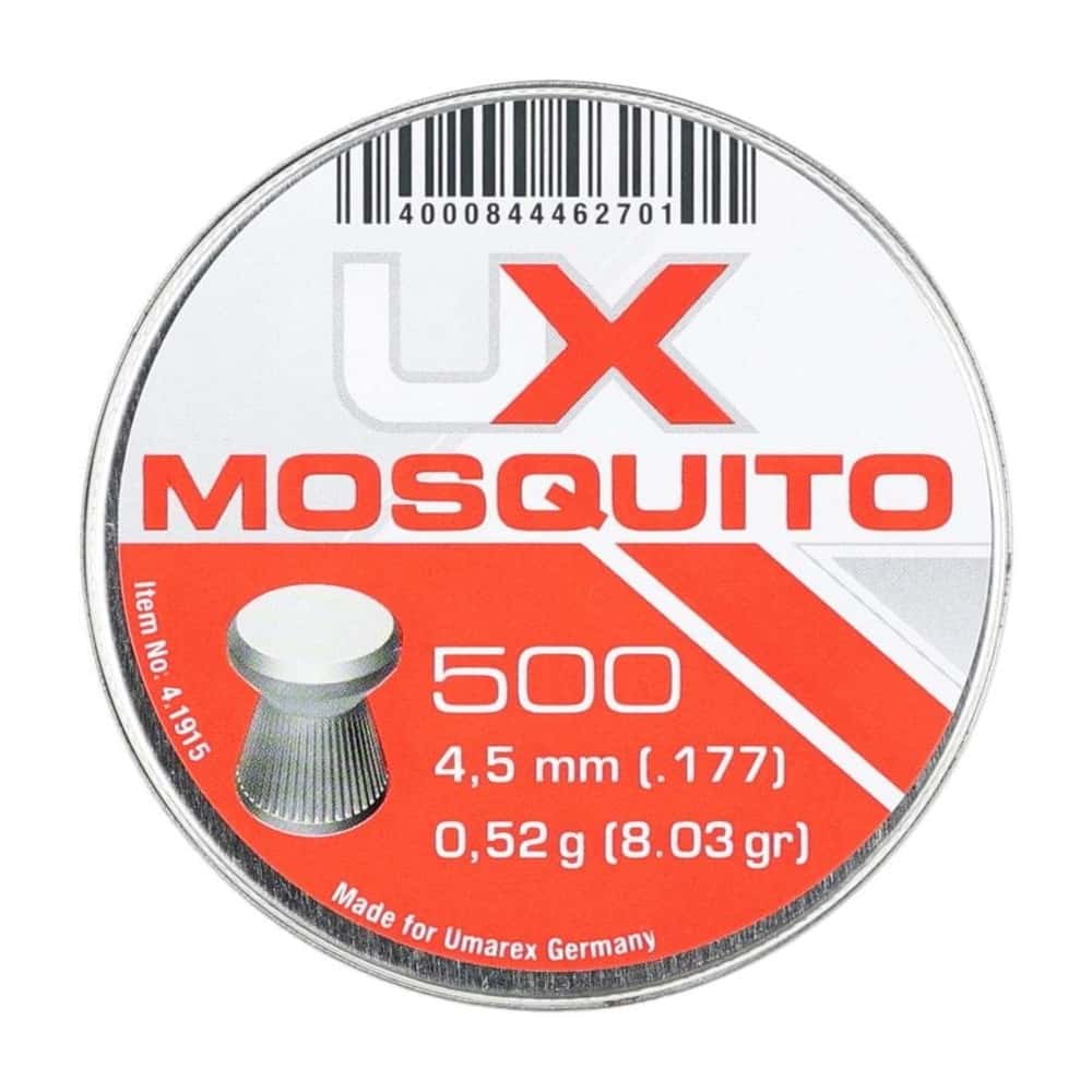 Umarex Mosquito - Flat pellets 4.5 mm, 500 pieces