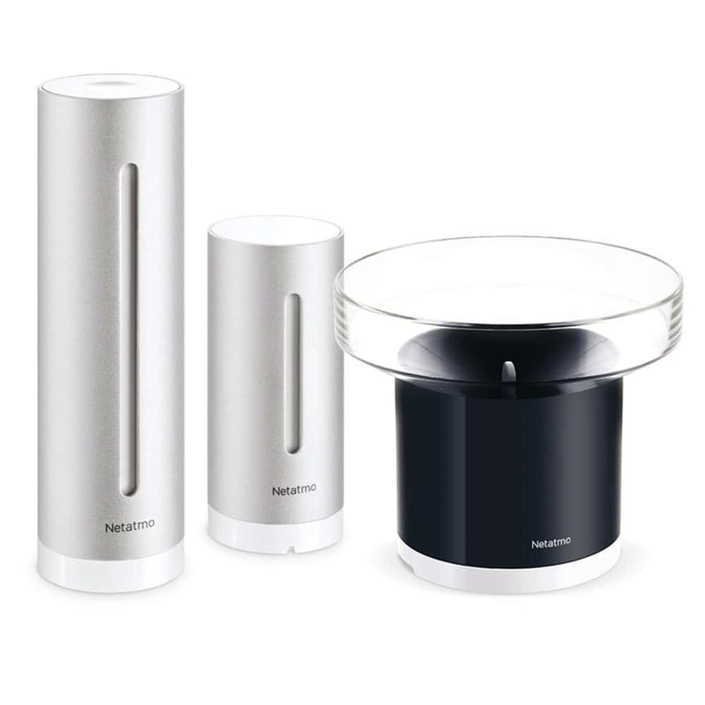 Netatmo Weather Station with Rain Gauge - monitor the weather in your home