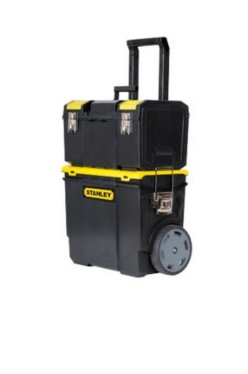 Stanley Tool Box - Black, ideal for storing tools