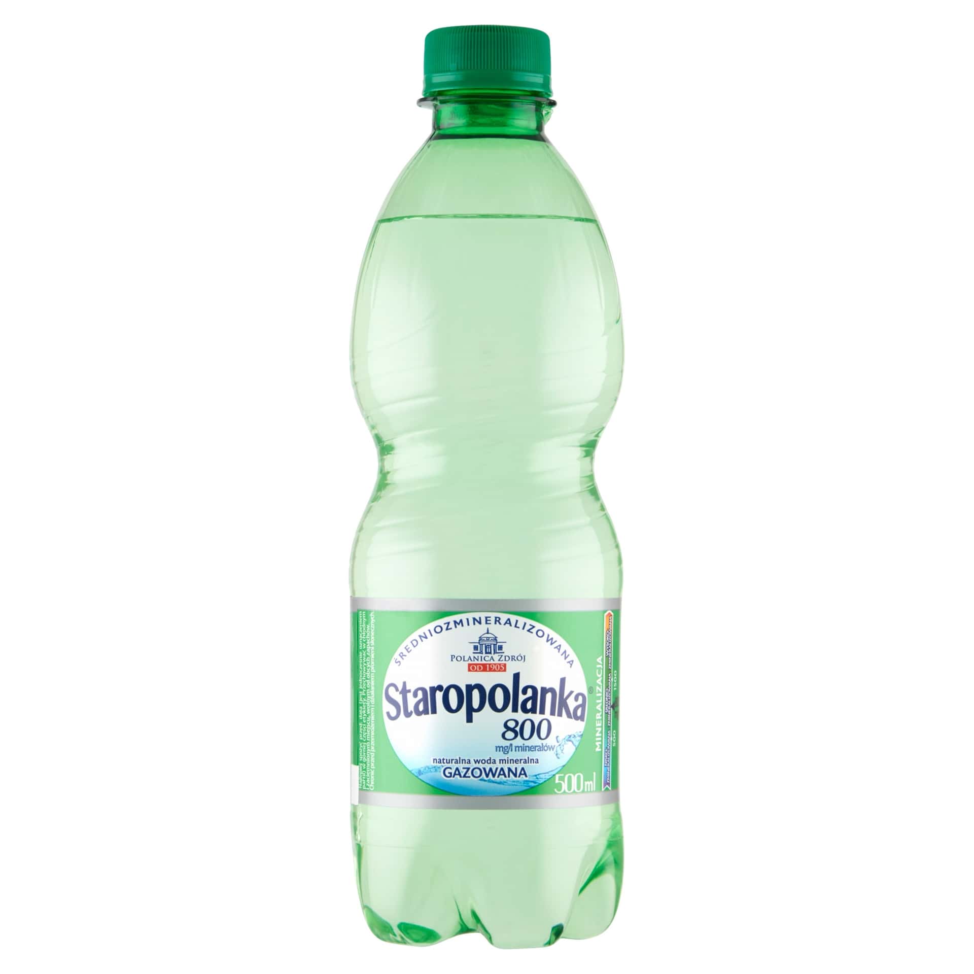 Staropolanka - Natural sparkling water straight from Polanica-Zdrój 800ml