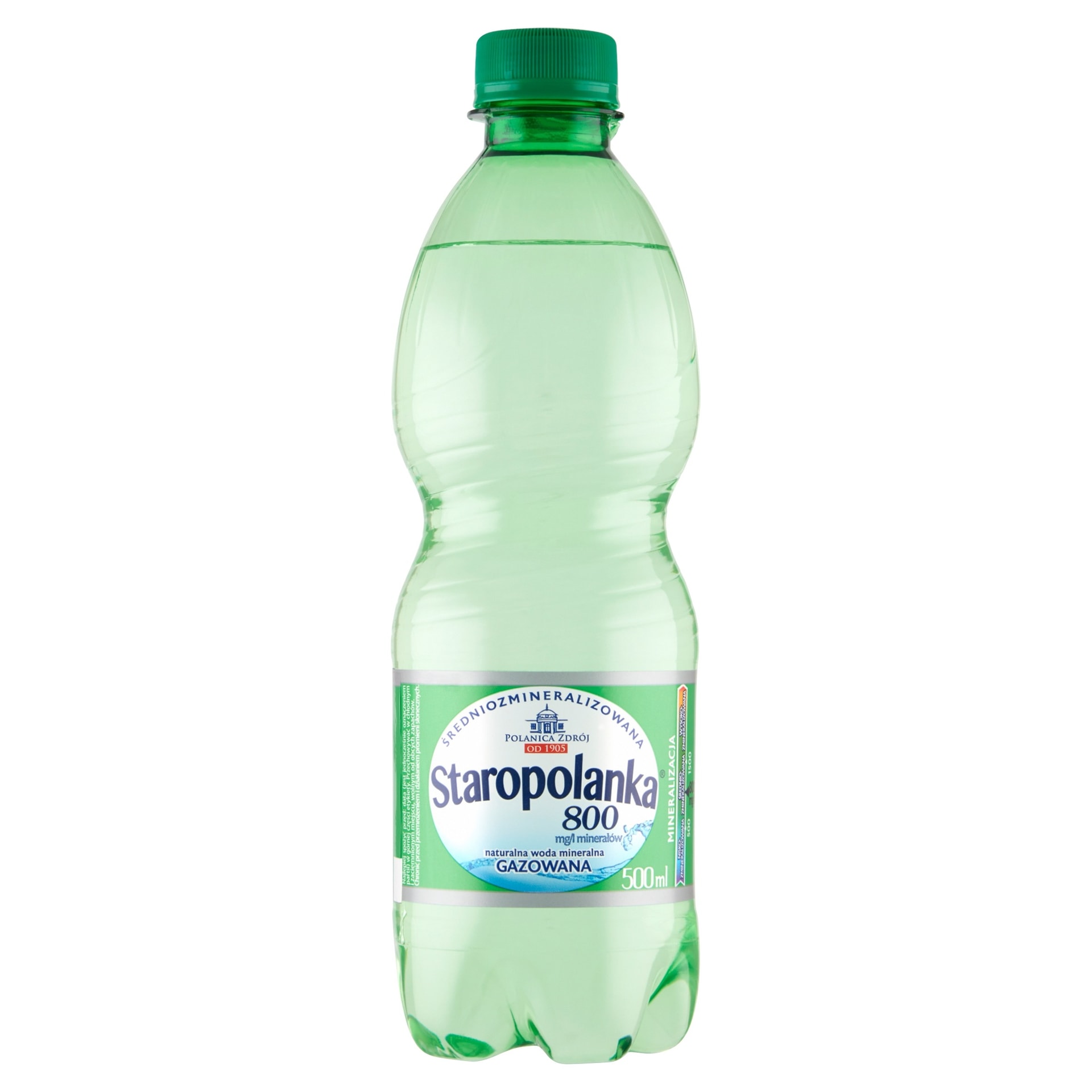 Staropolanka - Natural sparkling water straight from Polanica-Zdrój 800ml