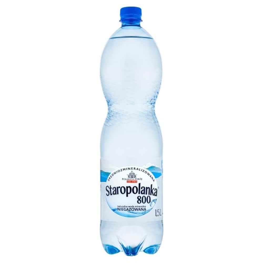 Staropolanka - Naturally Carbonated Mineral Water 1.5L - Daily Refreshment