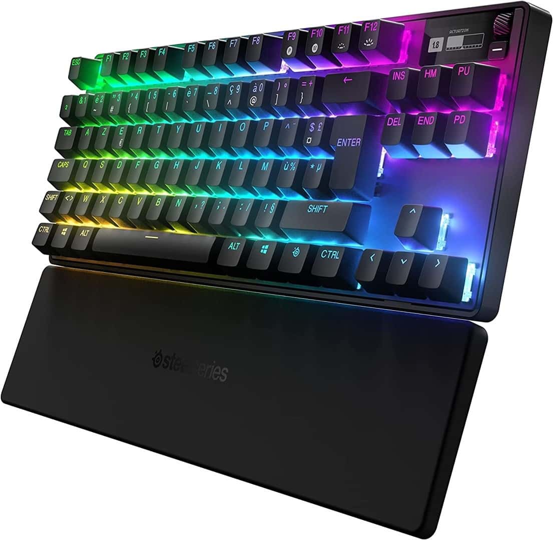 Steelseries Apex Pro TKL - Gaming Keyboard USB + RF Wireless + Bluetooth QWERTZ German Black