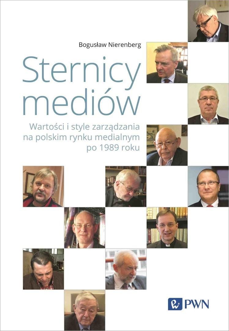 Bogusław Nierenberg - Media Helmsmen - book about influence on Polish media
